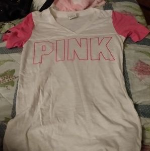 Love pink tee
